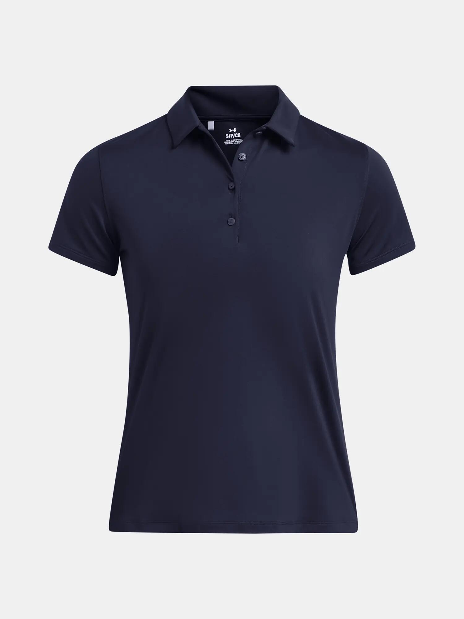 Női póló Under Armour UA Playoff SS Polo-BLU 3/4