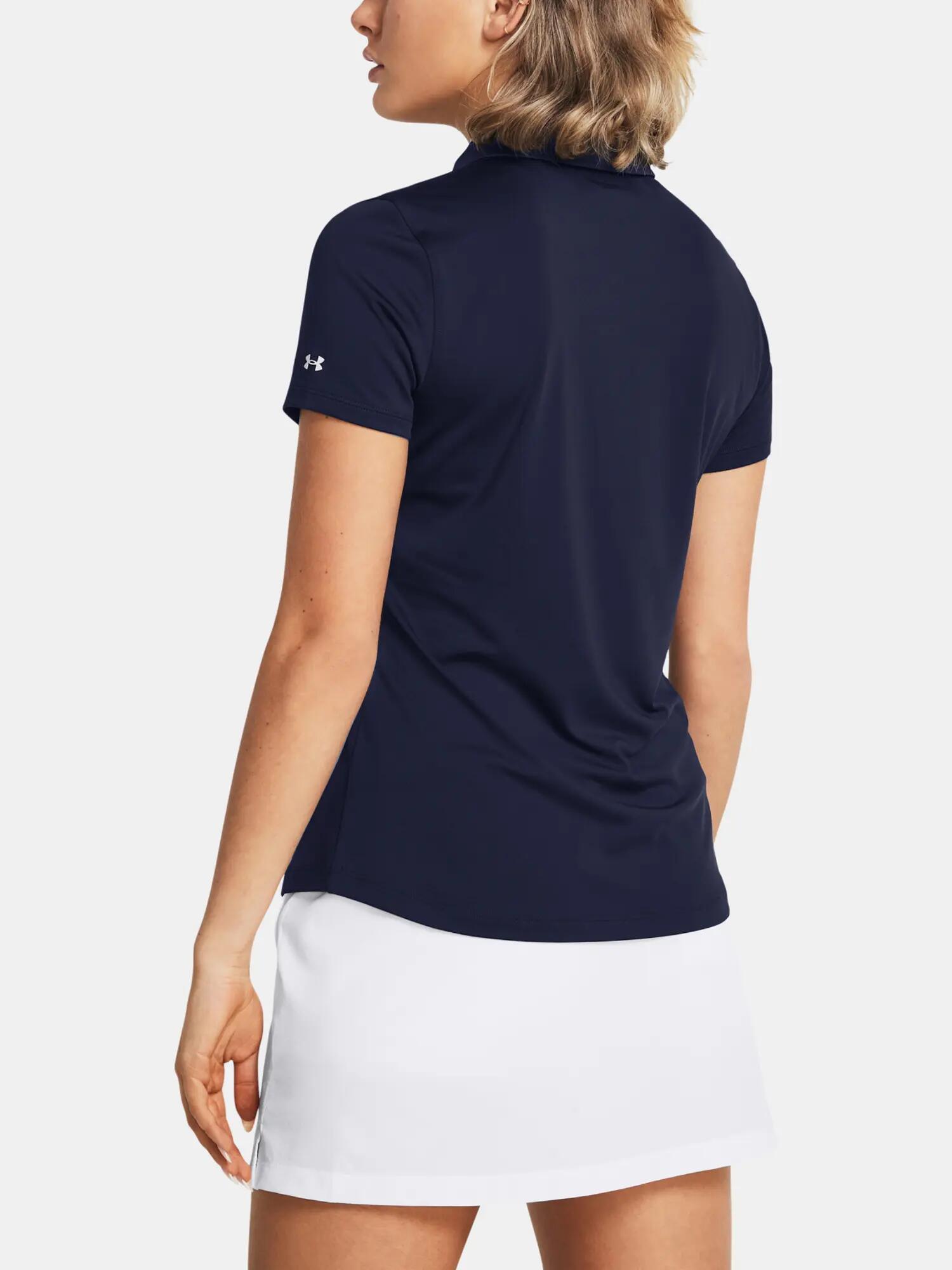 Női póló Under Armour UA Playoff SS Polo-BLU 2/4