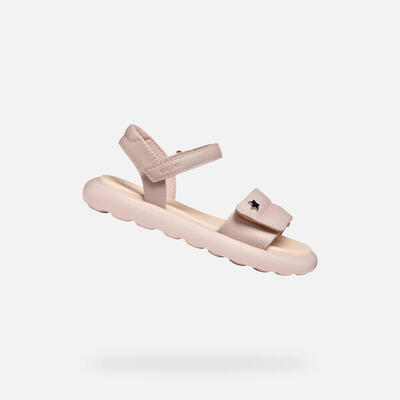 Sandalen Geox Modell J Sandal Puffypop Gi Farbe Beige