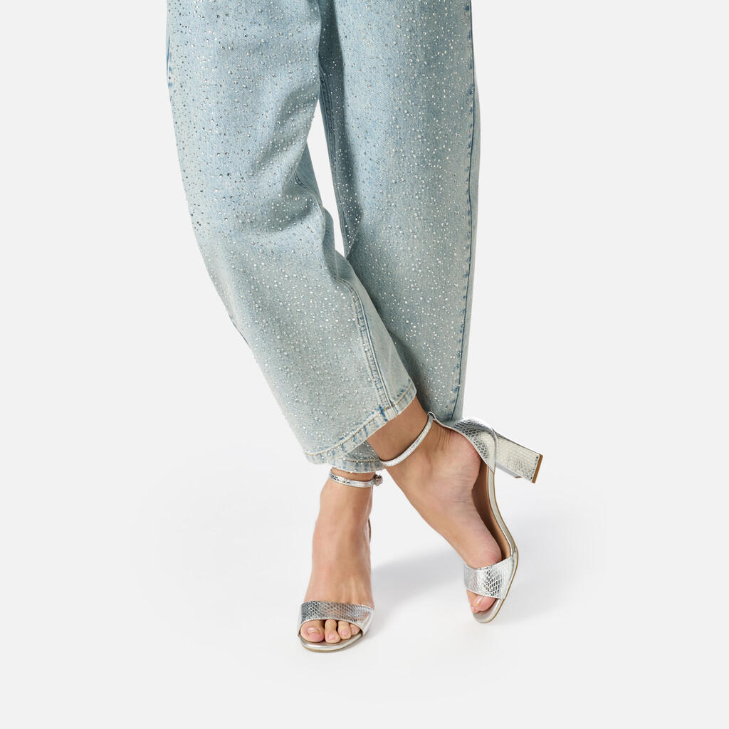 Sandales Femme NEW ERAKLIA 80 WOMAN Argent 3/7