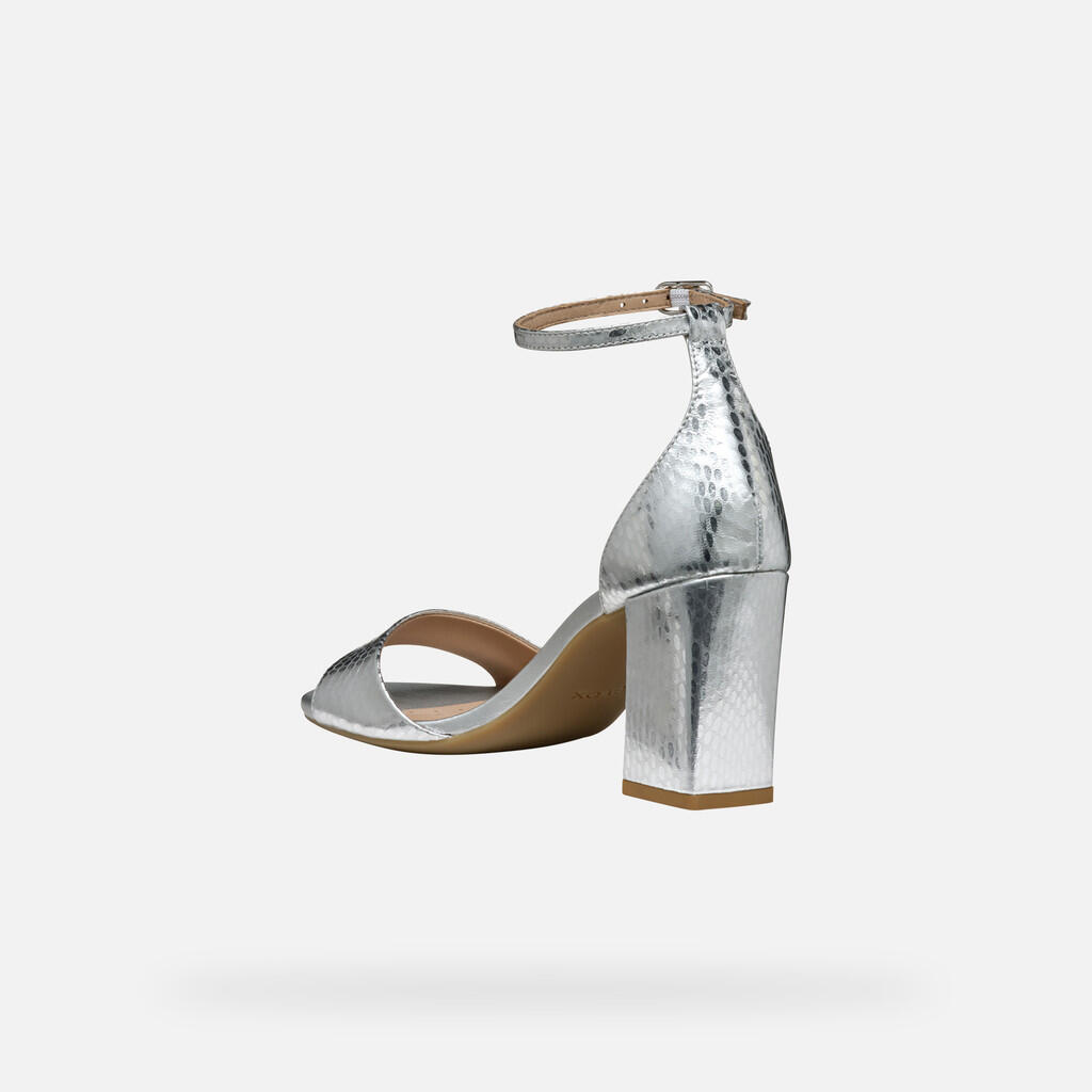 Sandales Femme NEW ERAKLIA 80 WOMAN Argent 6/7