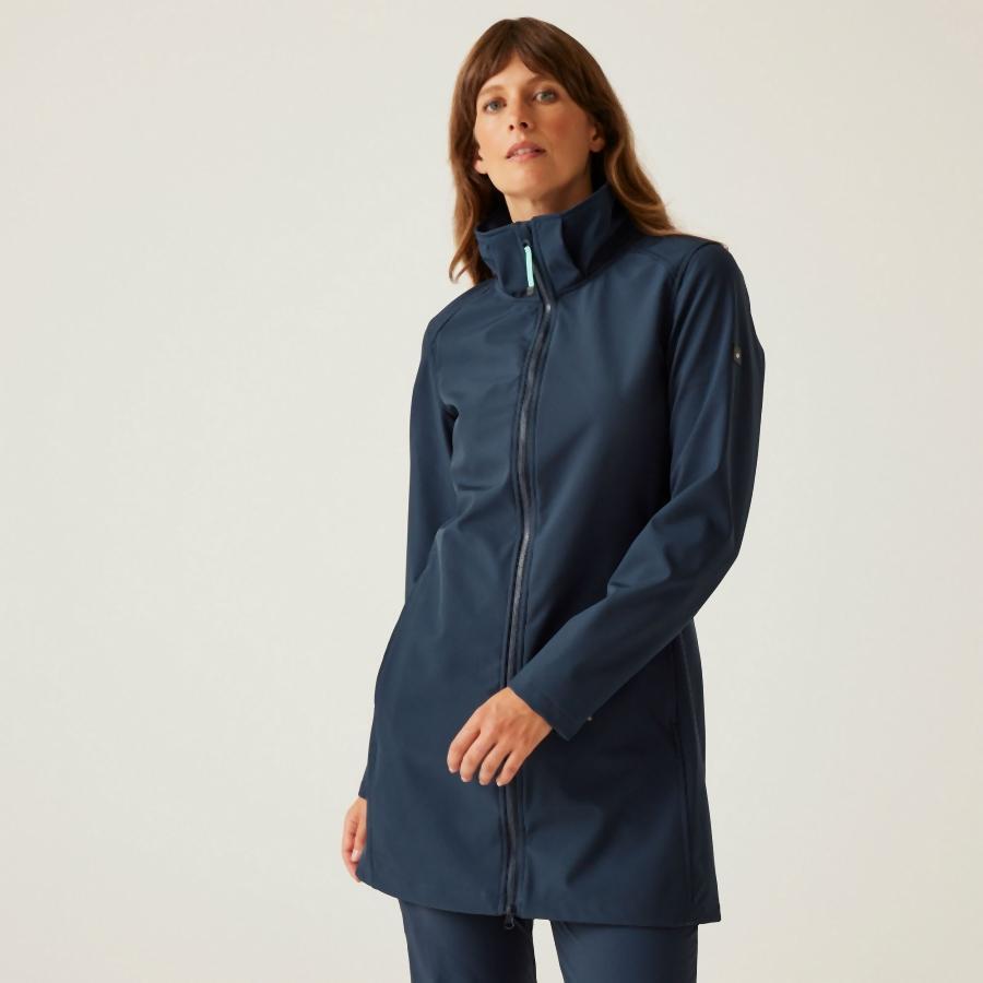 Dames wandelsjas van softshell Regatta Carisbrooke 1/7