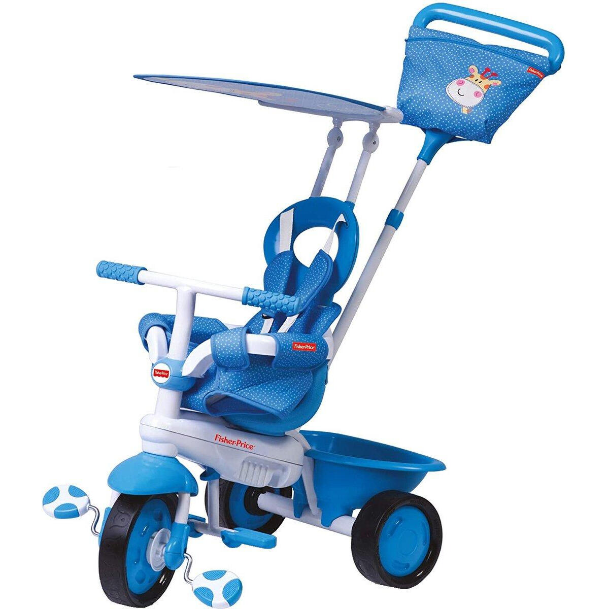 Smartrike - Tricycle Elite Blanc - Bleu - Draisienne - Bleu - Taille Unique - Decathlon
