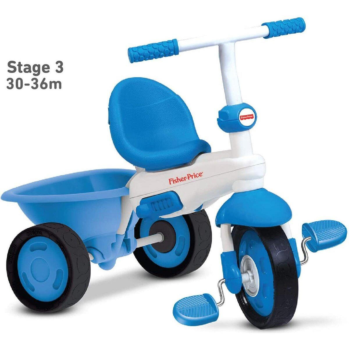 Elite Dreirad weiß - blau 2/2