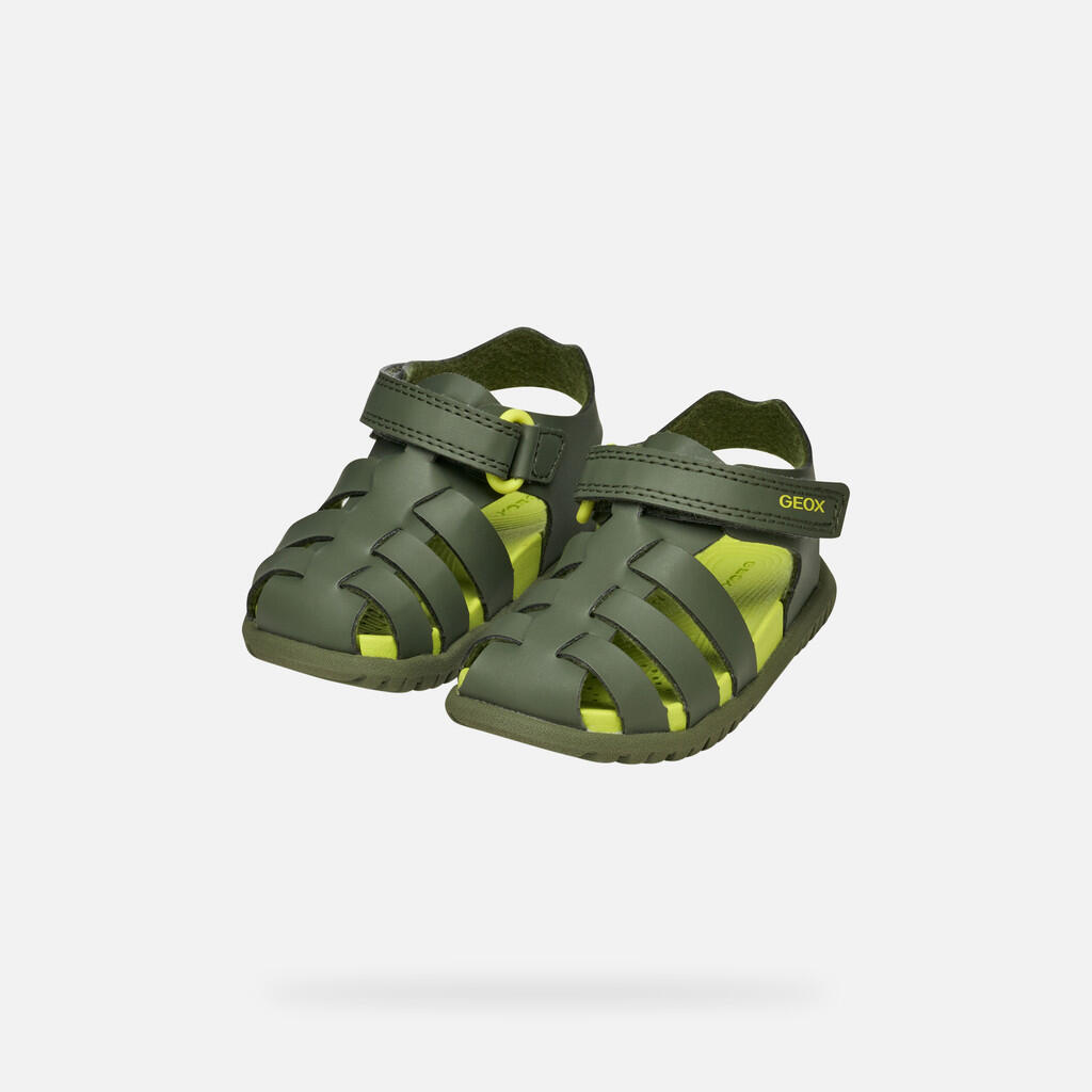 Sandalias Niño Geox B Sandal Fusbetto Bo Verde 3/7
