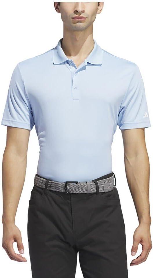 Adidas Performance Polo, Polo de Golf para Hombre, Azul Claro 2/7
