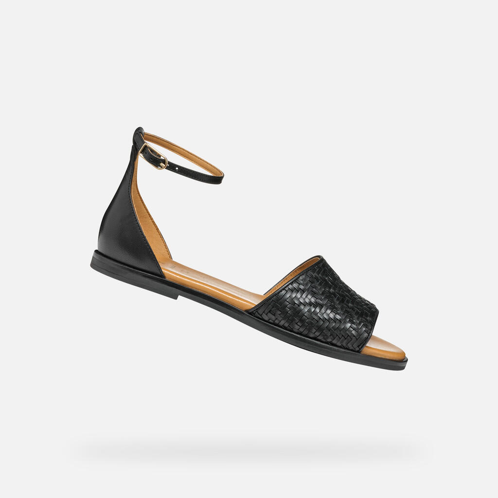 Geox - Sandales Femme Naileen Woman Noir - Sandales - Noir - Decathlon