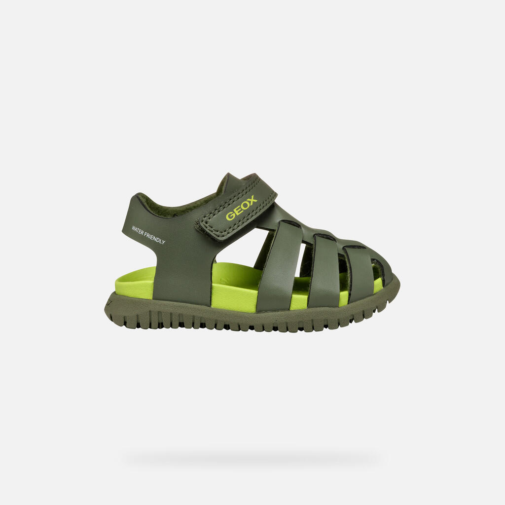 Sandalias Niño Geox B Sandal Fusbetto Bo Verde 2/7