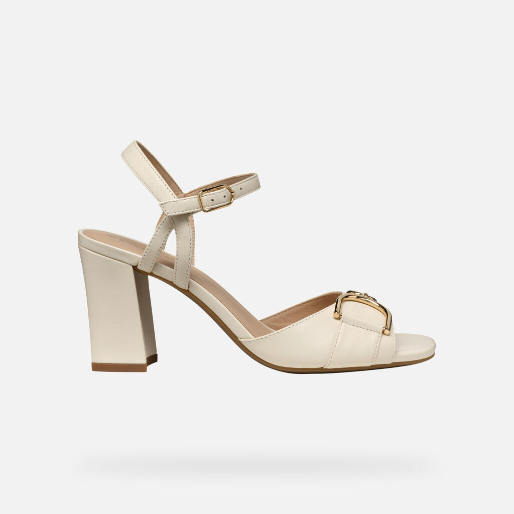 Sandales Femme NEW ERAKLIA 80 WOMAN Blanc Cassé 2/7