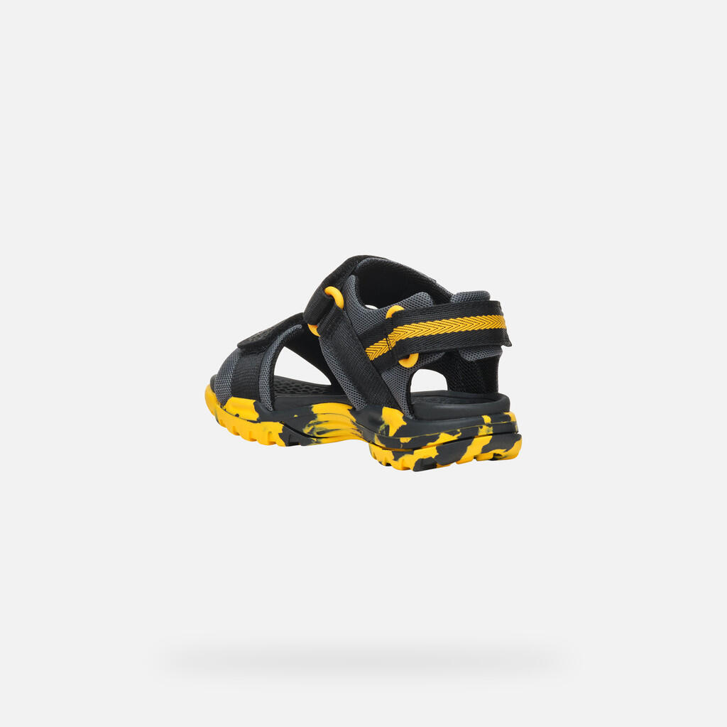 Sandały GEOX J BOREALIS B Czarny 5/7