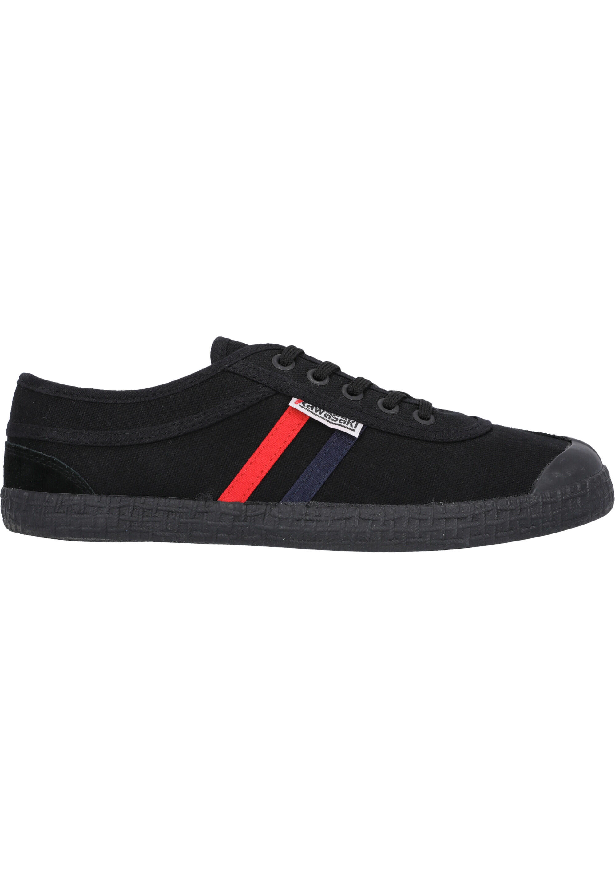 Kawasaki Retro Canvas Shoe K192496 1001S Black Solid 10/15