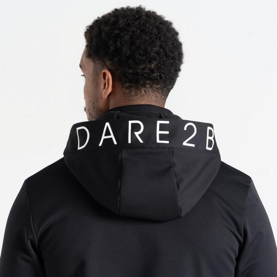 Chaqueta de senderismo softshell Dare2b Shield para hombre 3/7