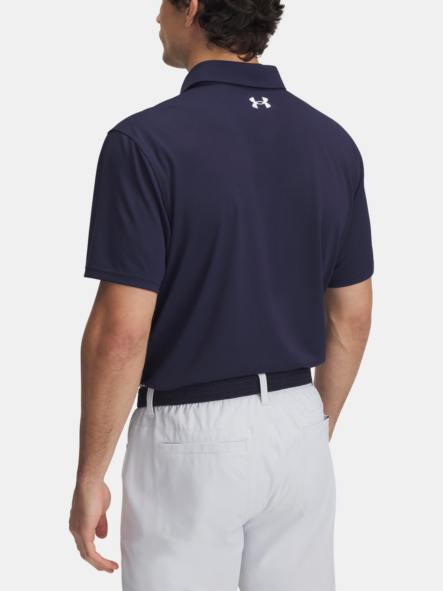 Polo Golf Under Armour T2G Pique Hombre Azul 2/2