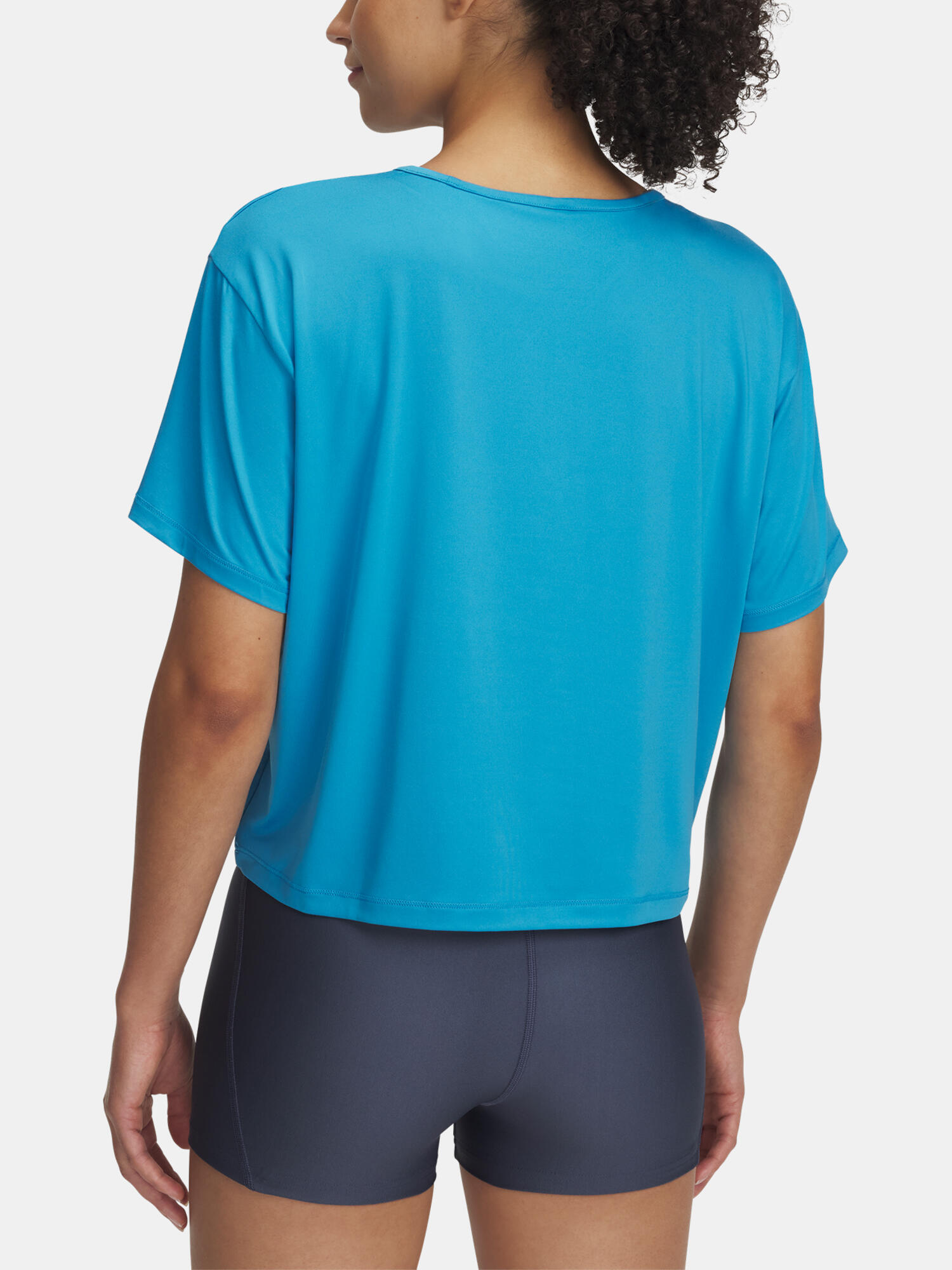 Camiseta de treino feminina Under Armour Motion ether azul/branco 2/2