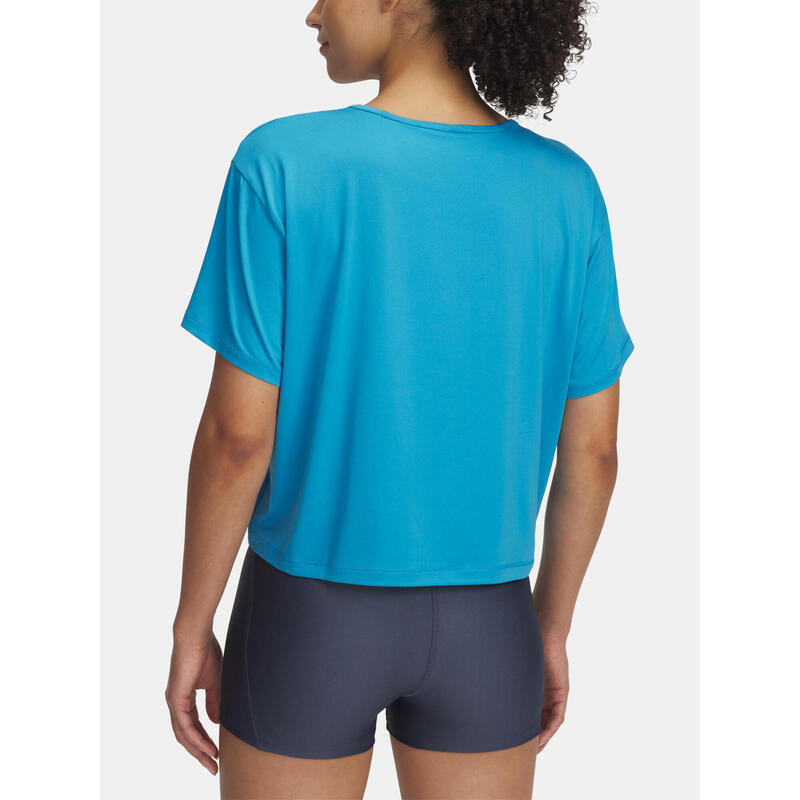 Tricou de antrenament pentru femei Under Armour Motion ether albastru/alb