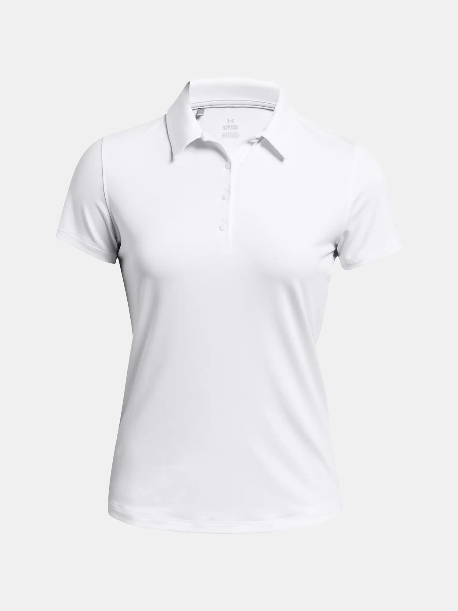 Női póló Under Armour UA Playoff SS Polo-WHT 3/4