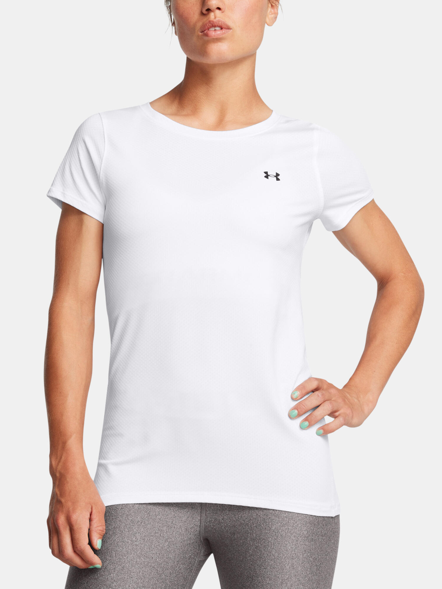 T-shirt Under armour modèle 1328964-102 pour femmes 1/4
