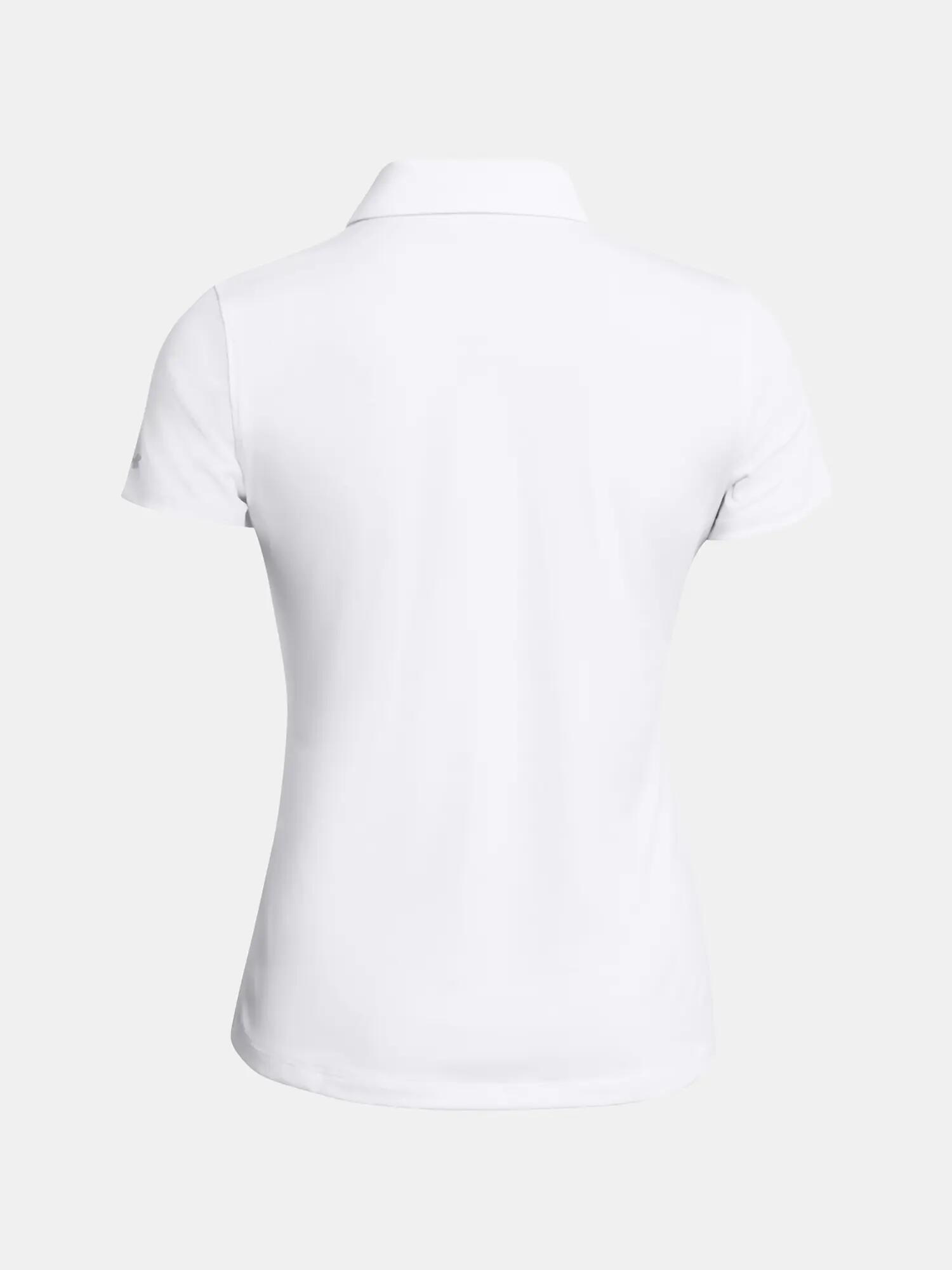 Női póló Under Armour UA Playoff SS Polo-WHT 4/4