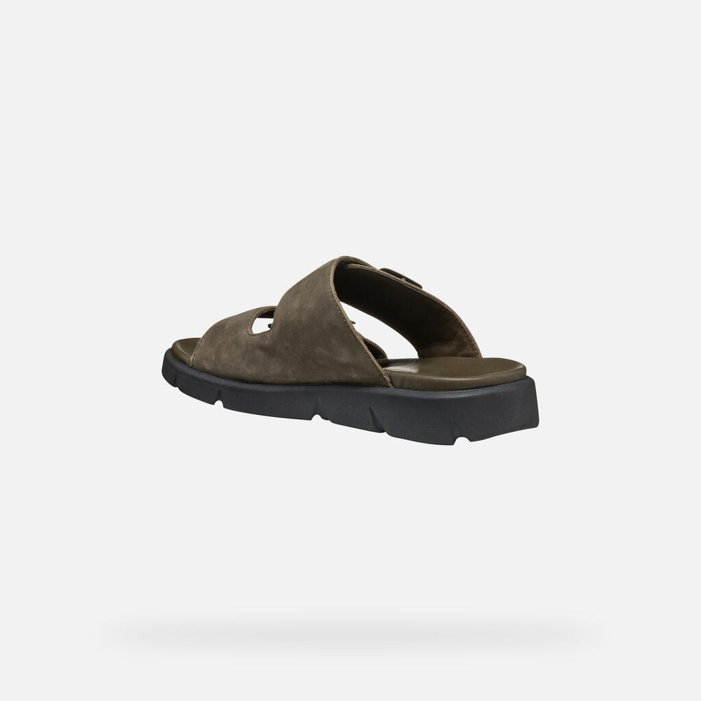 Sandales Homme U XAND 2S Vert Militaire 6/7