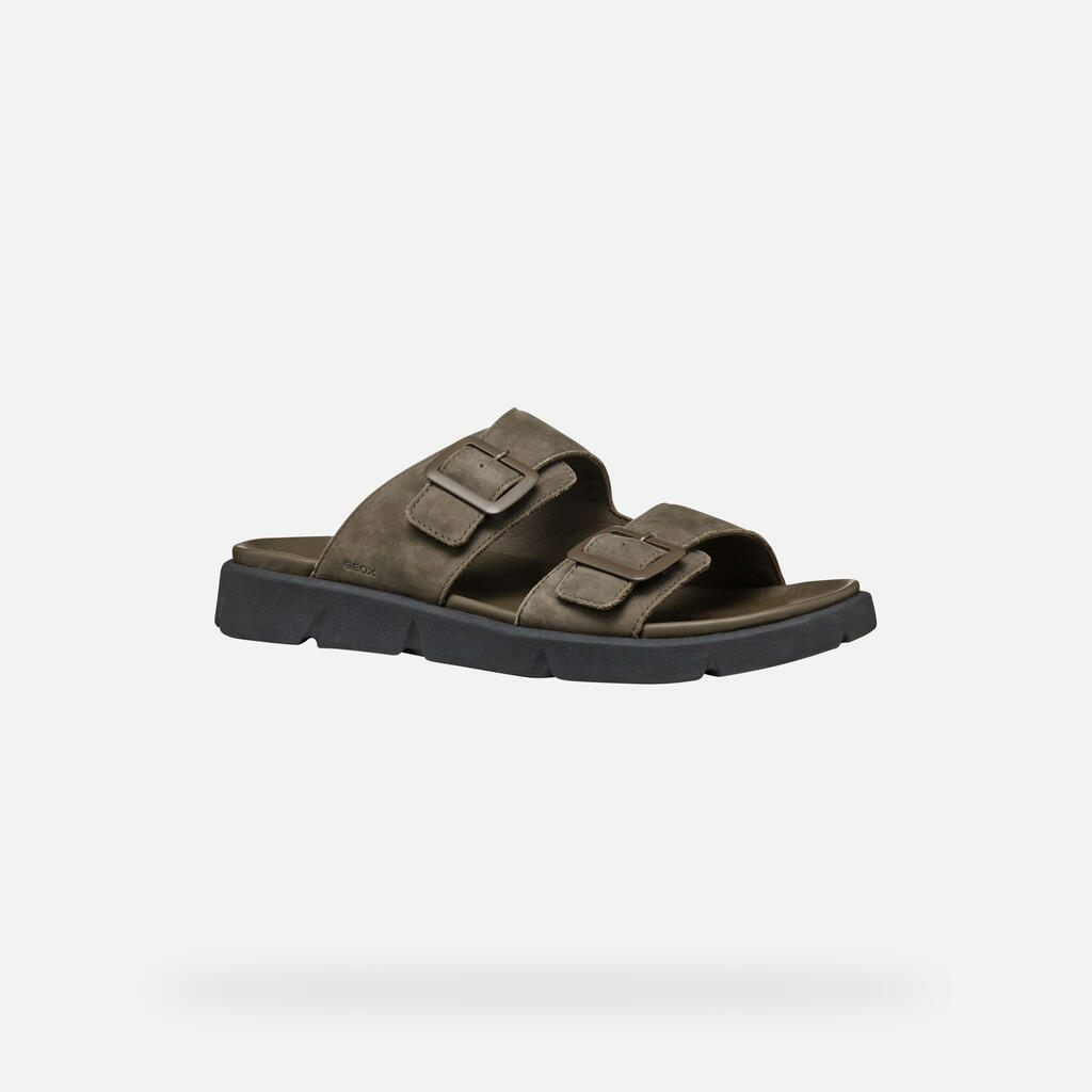 Sandales Homme U XAND 2S Vert Militaire 5/7