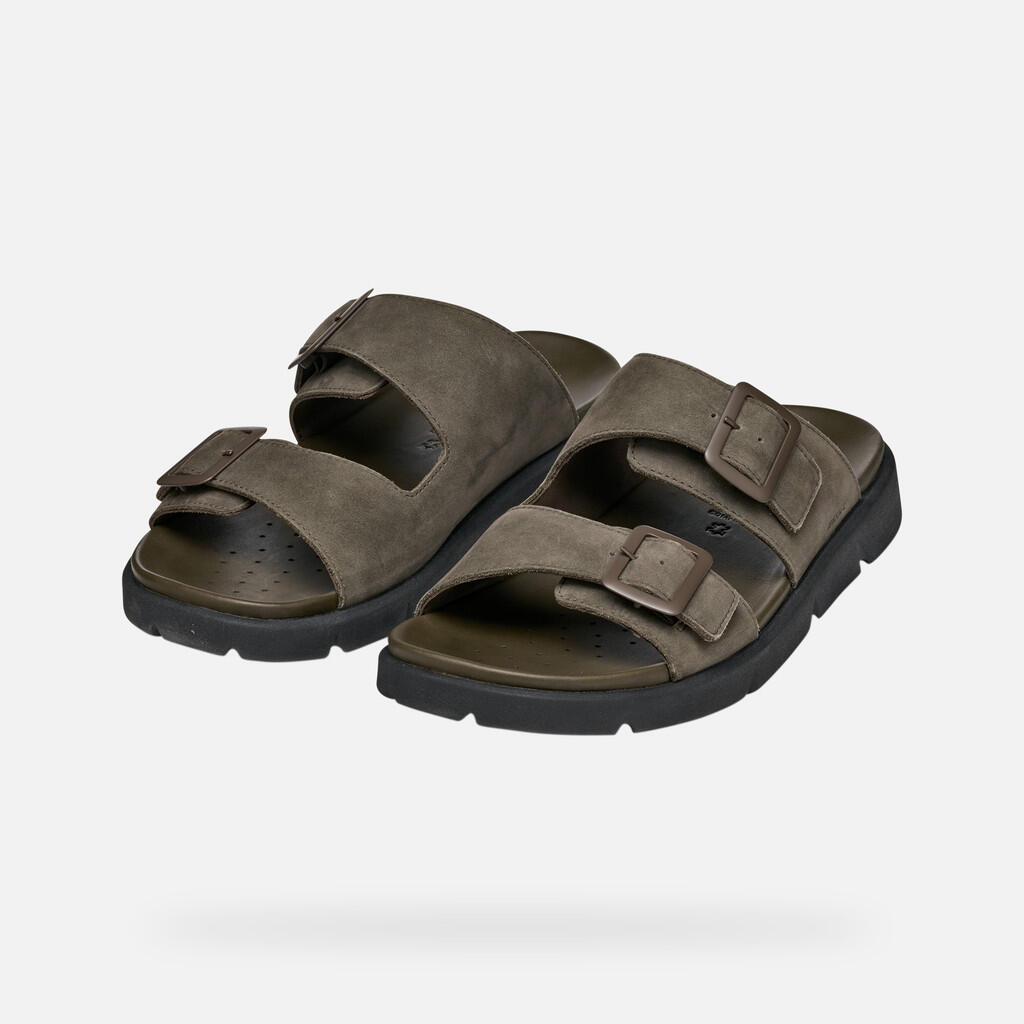 Sandales Homme U XAND 2S Vert Militaire 4/7