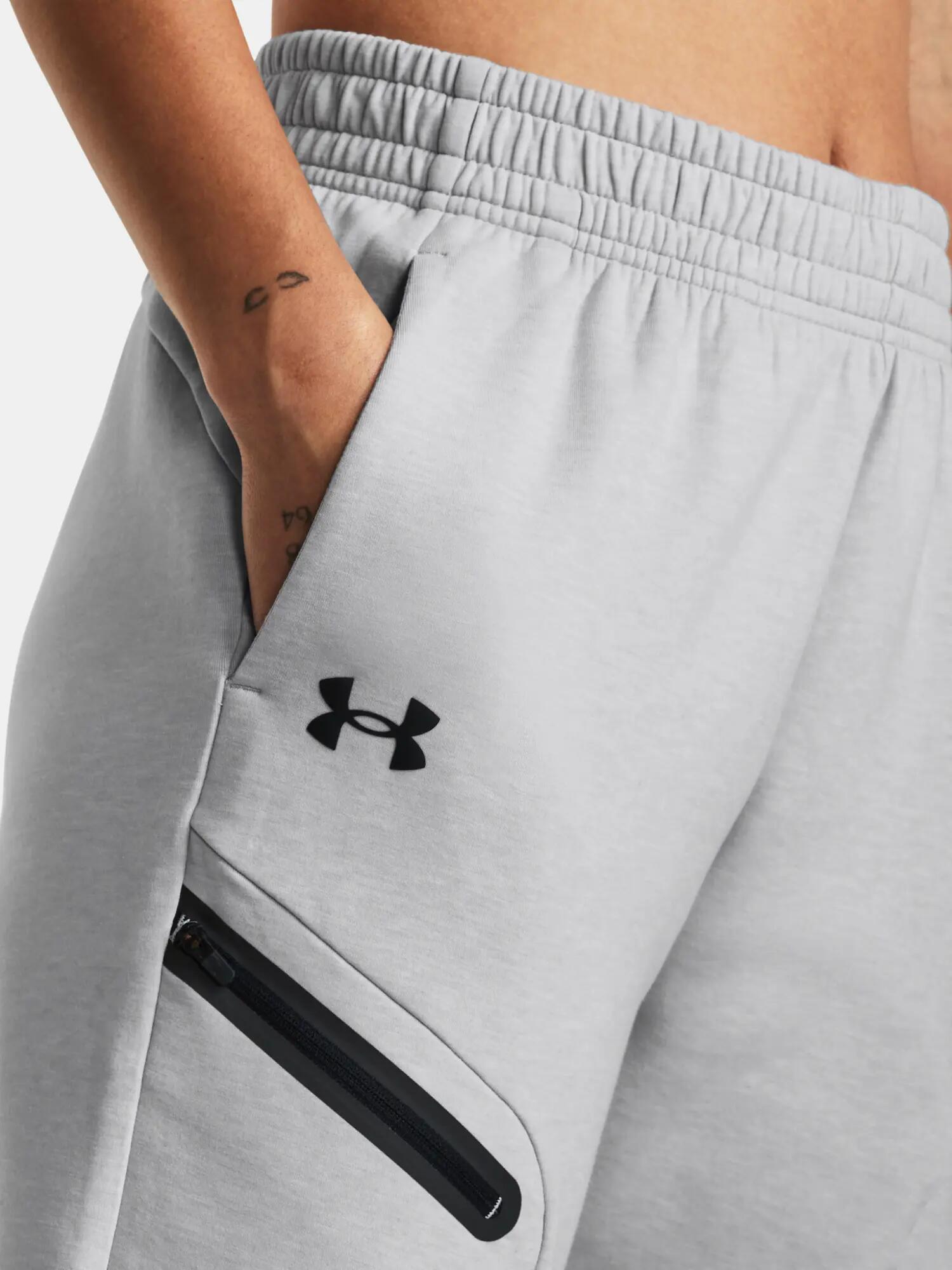Pantaloni Da Jogging Pile Atletico Donna Under Armour Unstoppable Grigio 5/6