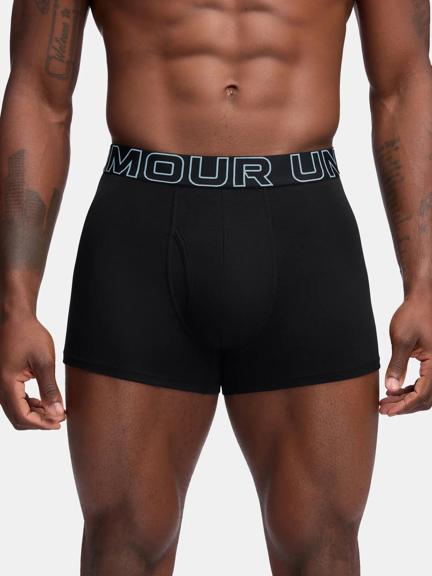 Férfi Under Armour M UA Perf Cotton 3in boxeralsó (3db) 2/3
