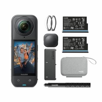 Camera - outdoor - 360° actioncamera - x5 - 8k, waterdicht