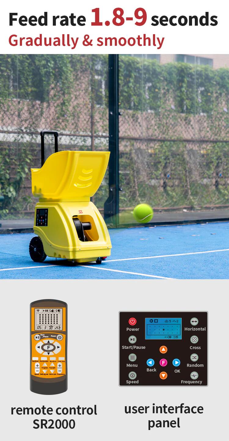Machine lance balles Tennis & Padel Siboasi TP210 4/5