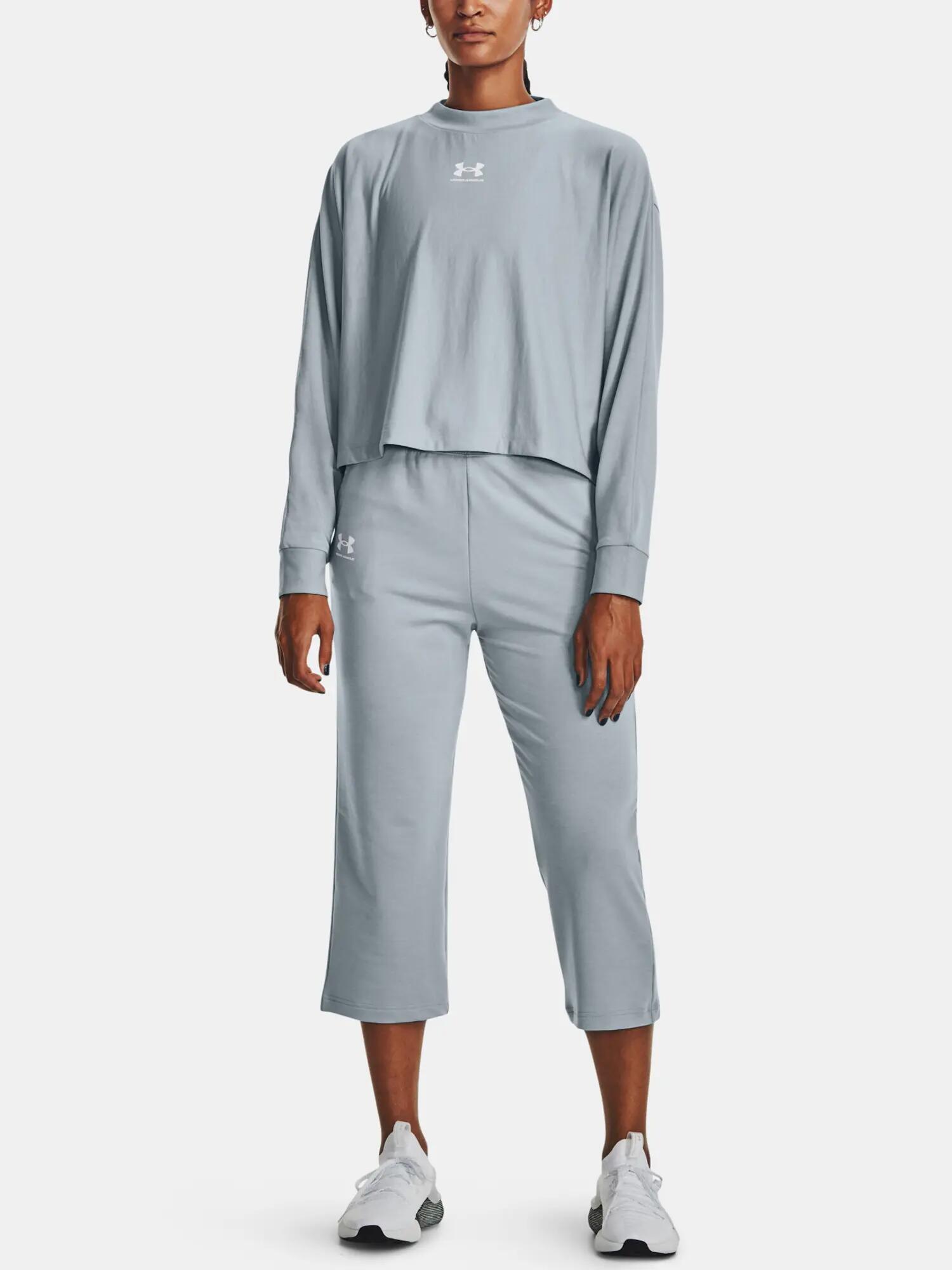Női melegítőnadrág Under Armour UA Rival Terry Flare Crop 6/6