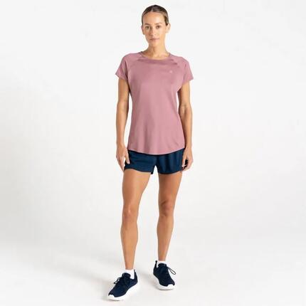 T-shirt à manches courtes et col rond Corral Active pour femme