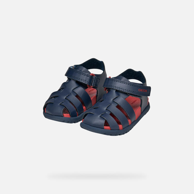 Sandale Geox Model B Sandal Fusbetto Bo Culoare Albastru
