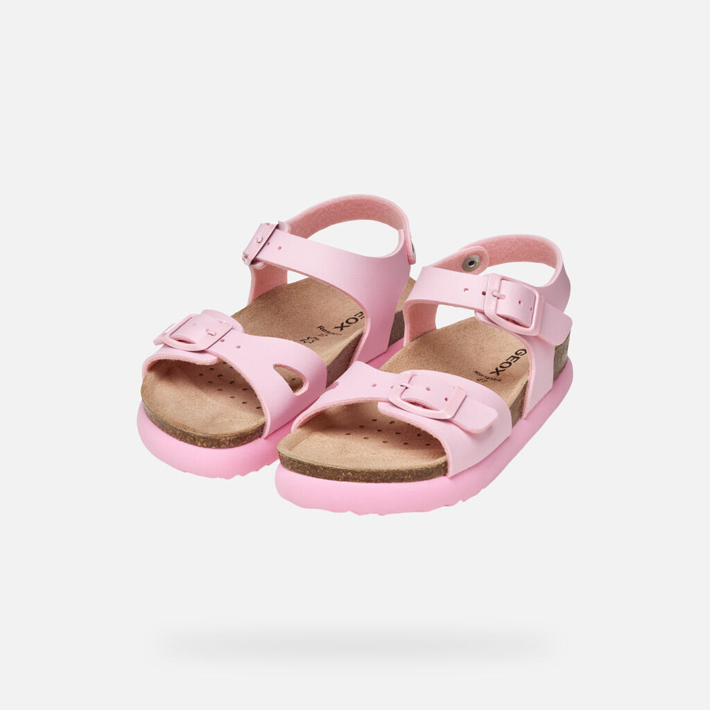 Sandales Fille SANDAL BUBBLEBOW GIRL Rose Clair 3/7