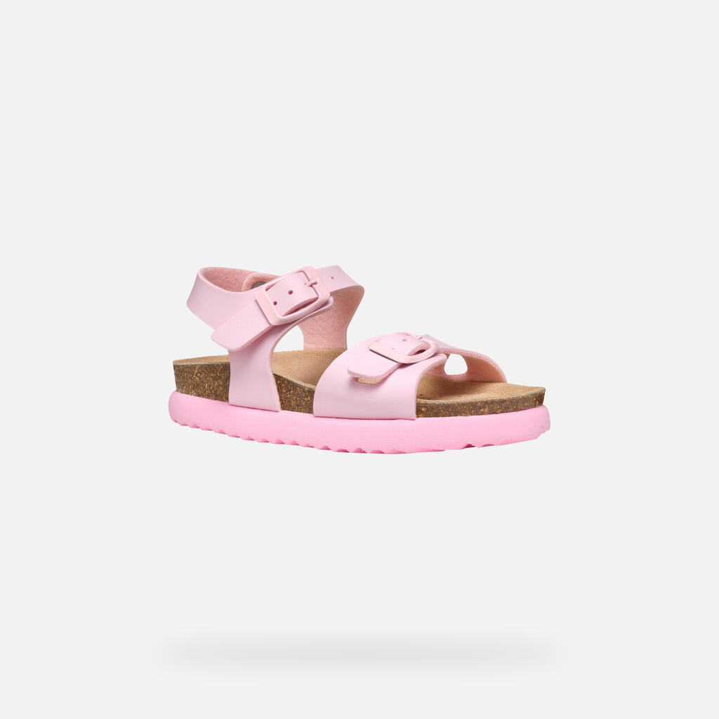 Sandales Fille SANDAL BUBBLEBOW GIRL Rose Clair 4/7