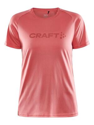 Craft core essence logo pink jersey met korte mouwen