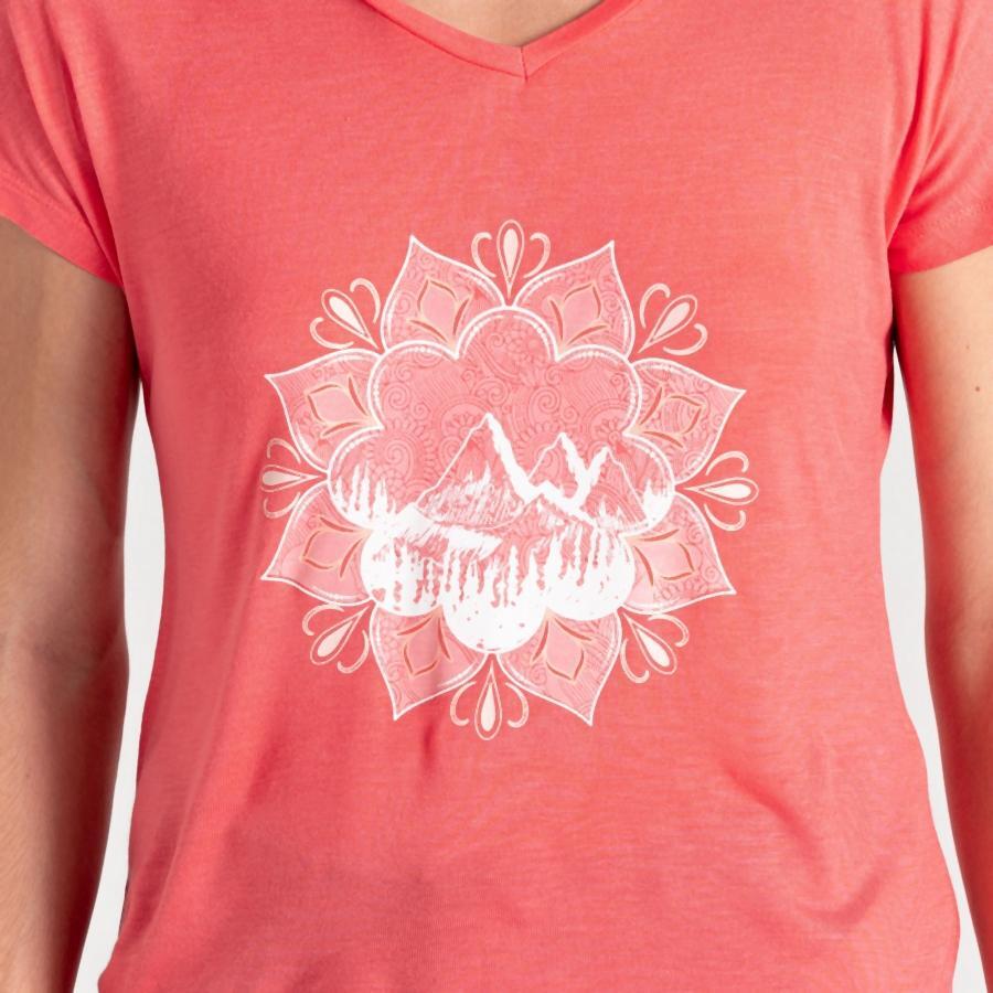 Kurzarmshirt weich bequem leicht Damen - Serene Tee 3/4