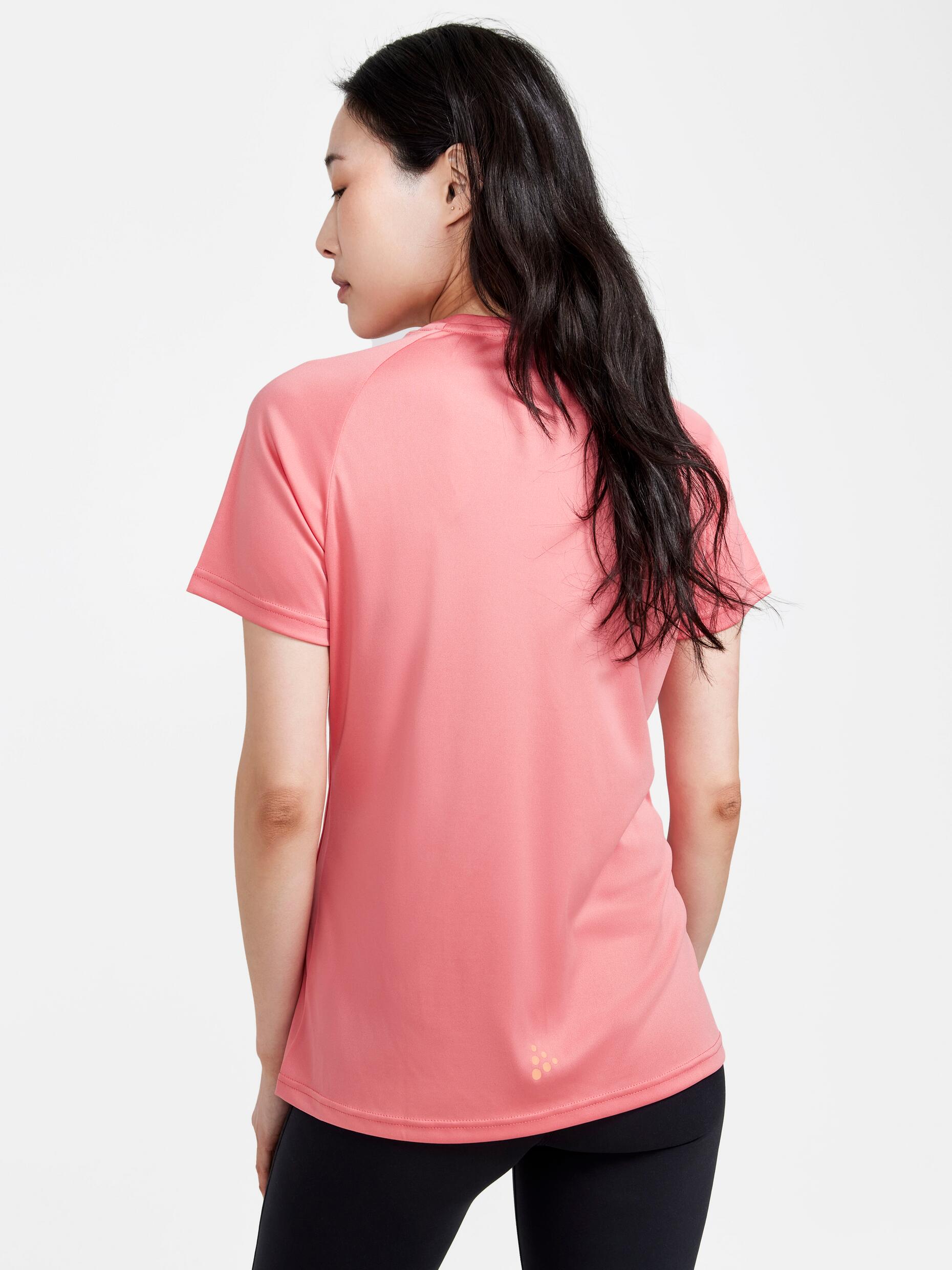 Craft Core Essence Logo Kurzarm Trikot Rosa Damen 3/4