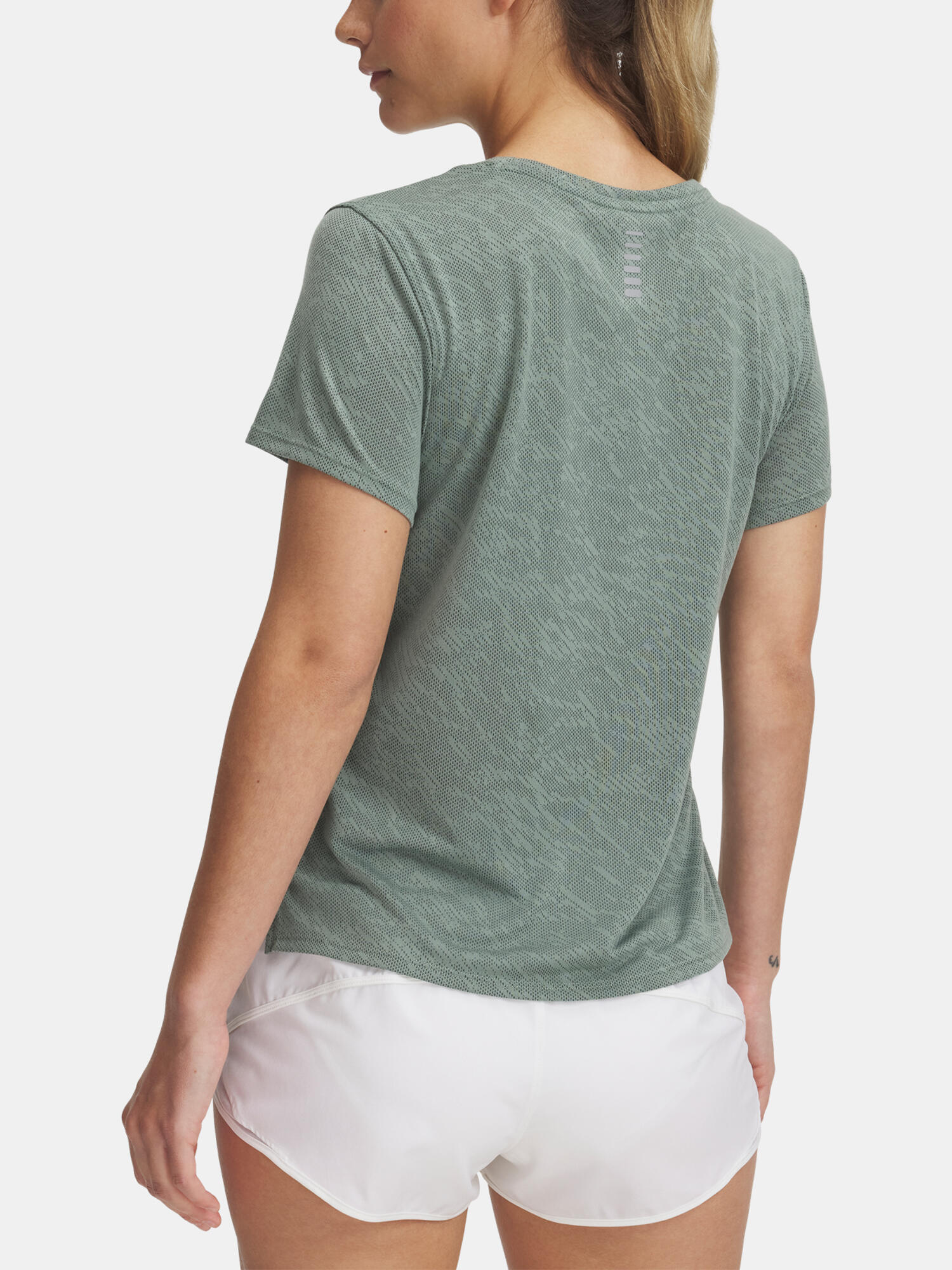 T-shirt Under armour modèle 1386337-348 pour femmes 2/3