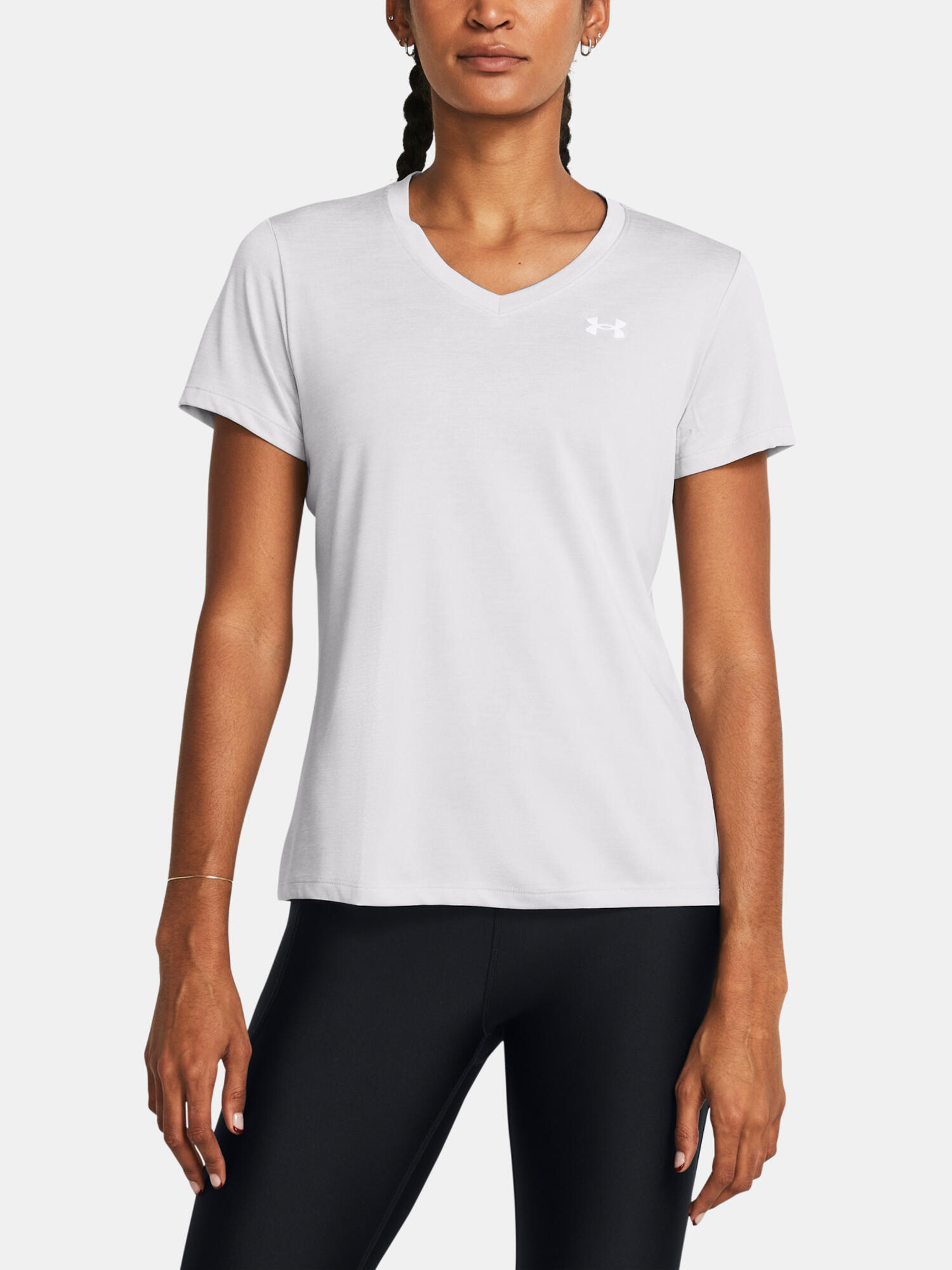 T-shirt Under armour modèle 1384227-014 pour femmes 1/4
