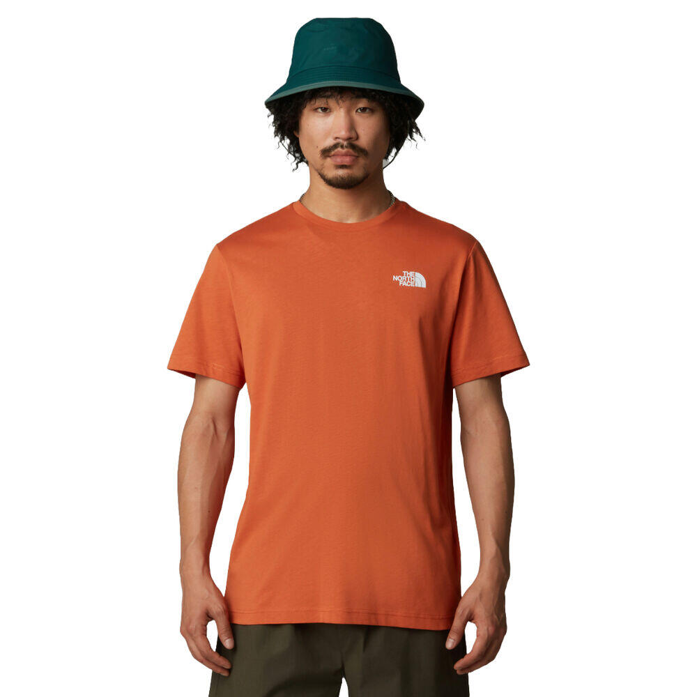 Maglietta da uomo The North Face Box NSE arancione. 3/5