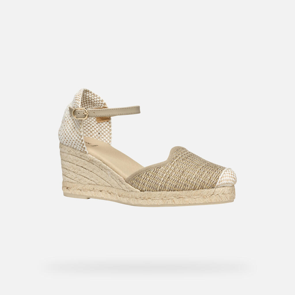 Sandales Femme D GELSA LOW Taupe Clair 3/7