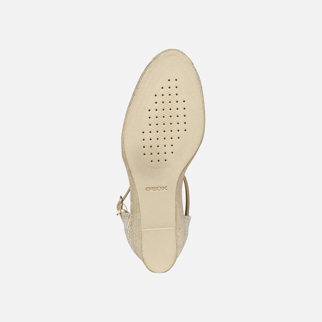 Sandales Femme D GELSA LOW Taupe Clair 7/7