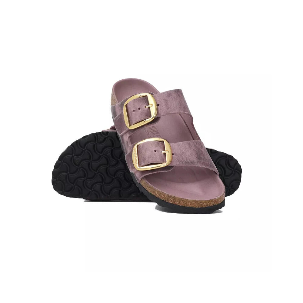 Sandale Birkenstock ARIZONA BIG BUCKLE CUIR étroite 4/5
