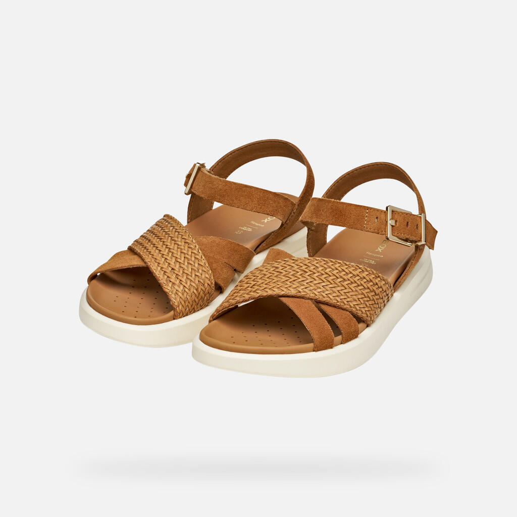 Sandales Femme XAND 2S WOMAN Cognac 4/7