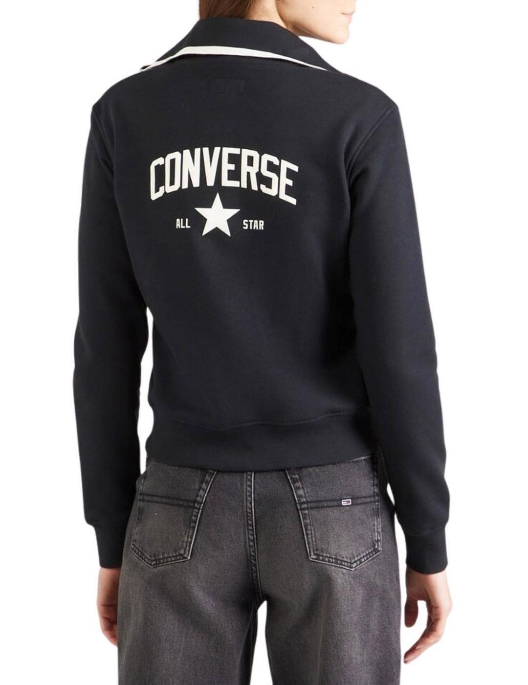 Chaqueta para Mujer Converse Converse  Negro 2/2
