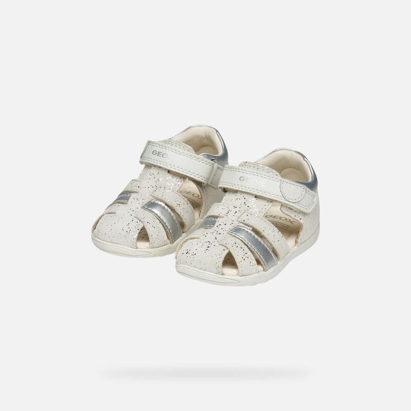 Sandale Geox Model B Sandal Macchia Gir Culoare Bej