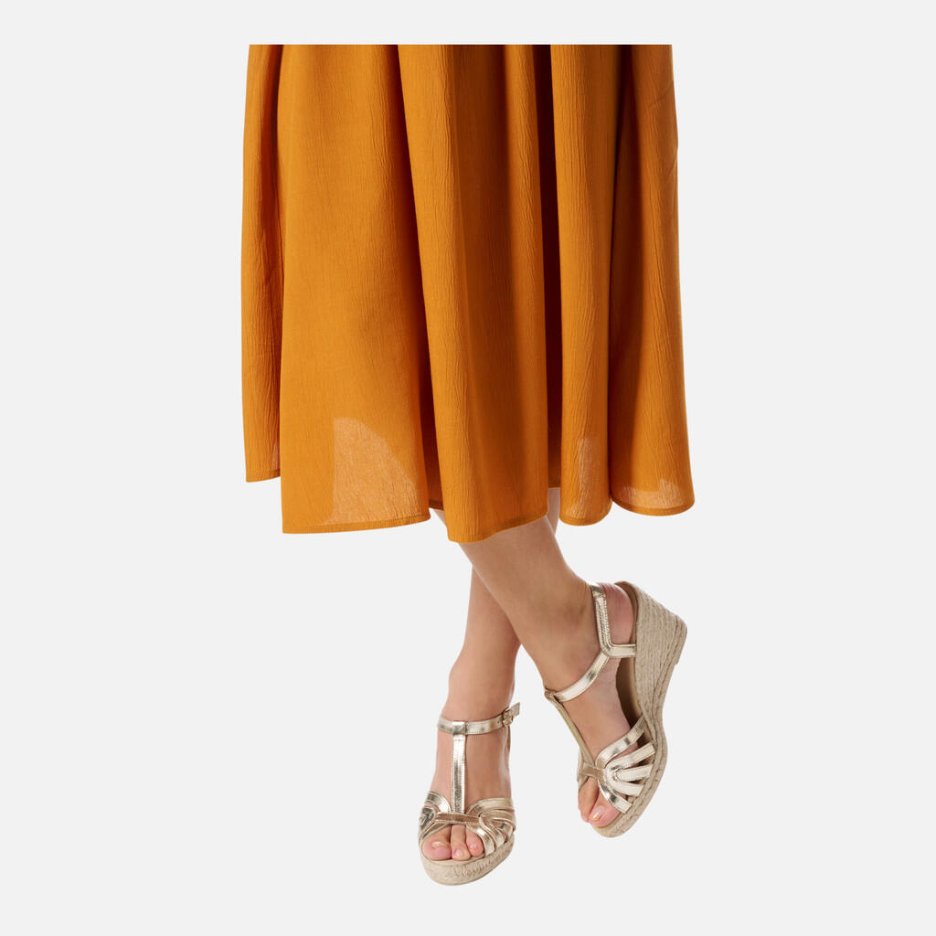 Sandales Femme D GELSA Or Clair 3/7