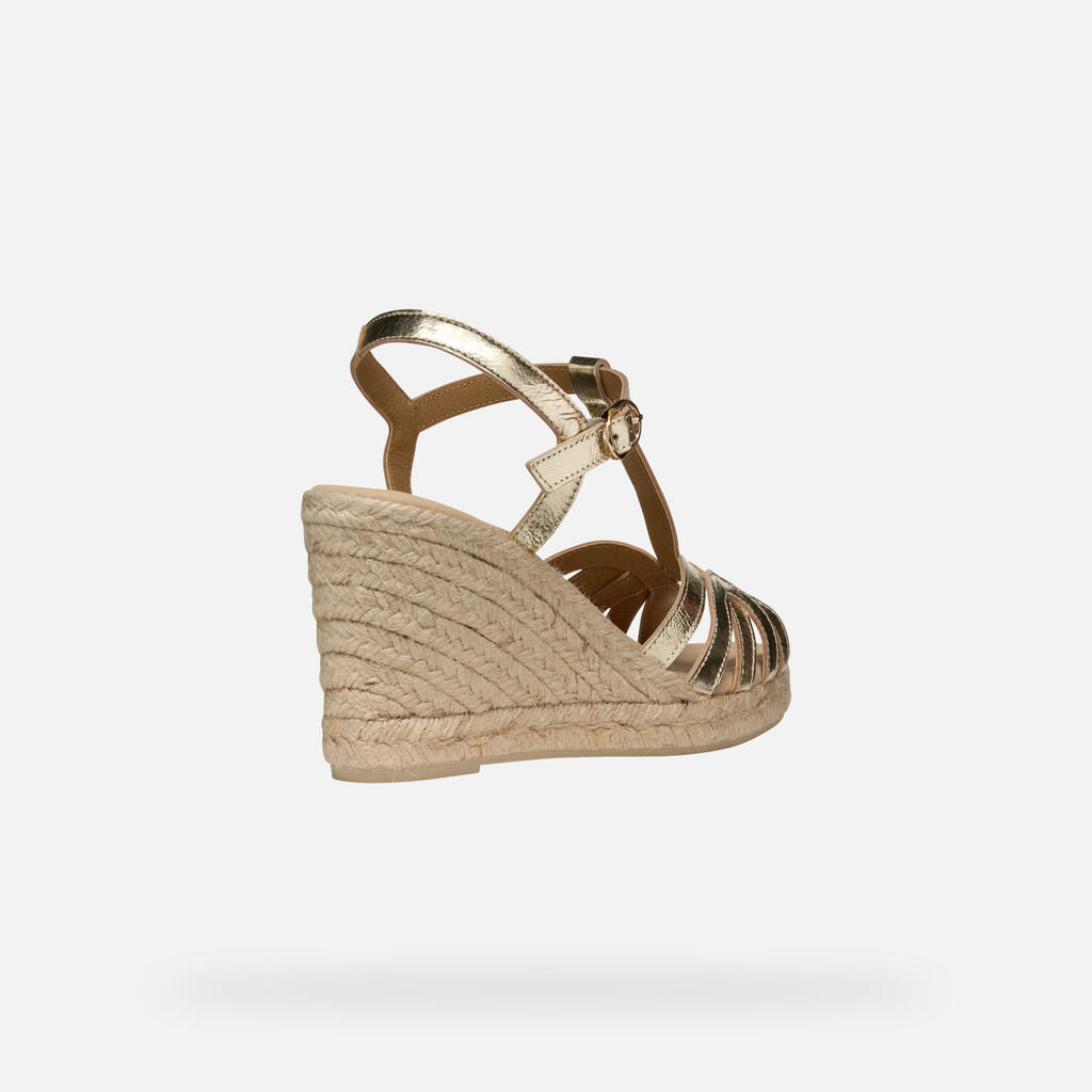 Sandales Femme D GELSA Or Clair 7/7