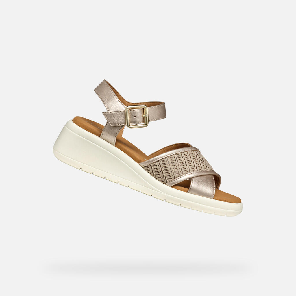 Sandales Femme MELICONIA WOMAN Champagne/Beige 1/7