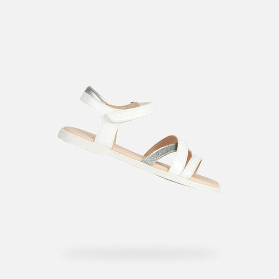 Sandales Fille JR SANDAL KARLY Blanc